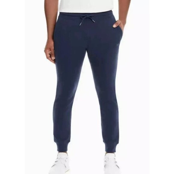 NEW Hurley Men's L Fleece Jogger Pants Regular Fit Cotton/Polyester Blue - Picture 1 of 8